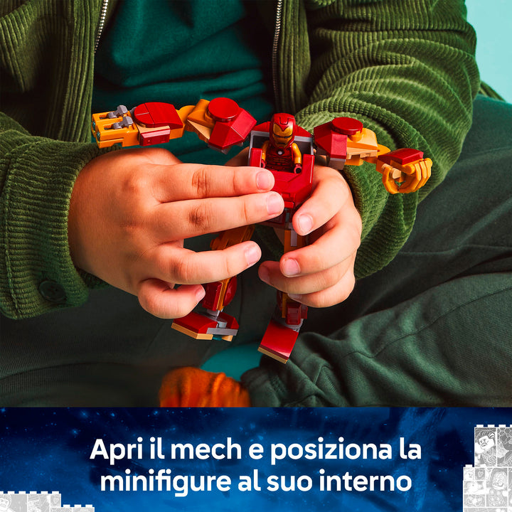 LEGO 76307 MECH DI IRON MAN CONTRO ULTRON
