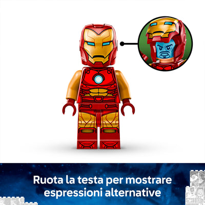 LEGO 76307 SUPER HEROES MECH DI IRON MAN CONTRO ULTRON