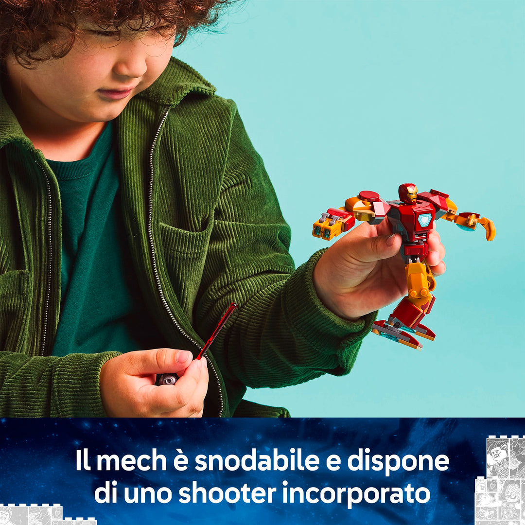 LEGO 76307 MECH DI IRON MAN CONTRO ULTRON