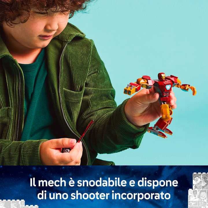 LEGO 76307 MECH DI IRON MAN CONTRO ULTRON