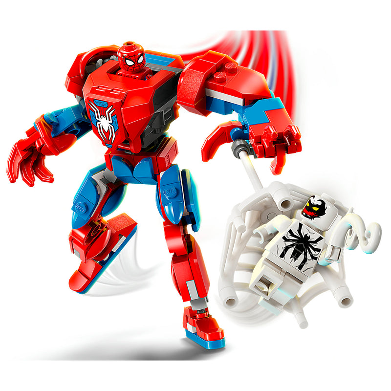 LEGO 76308 SUPER HEROES MECH DI SPIDERMAN CONTRO ANTI-VENOM