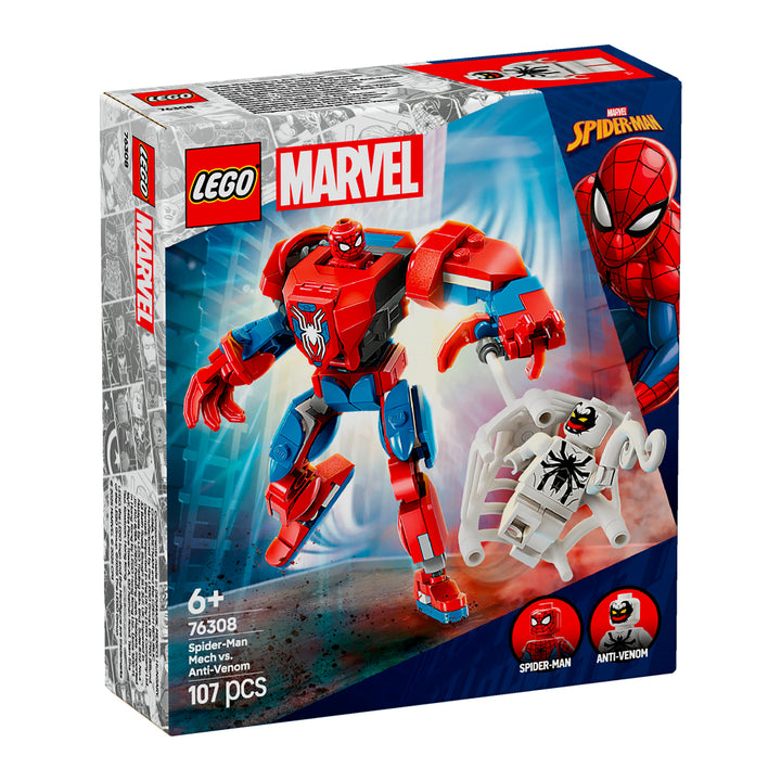 LEGO 76308 MECH DI SPIDERMAN CONTRO ANTI-VENOM