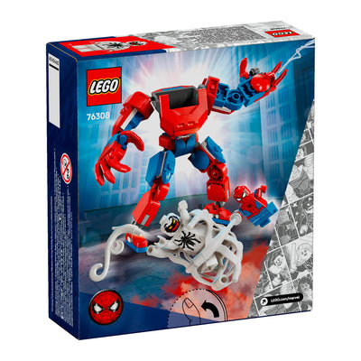 LEGO 76308 SUPER HEROES MECH DI SPIDERMAN CONTRO ANTI-VENOM