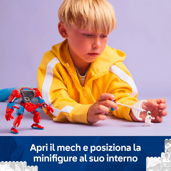LEGO 76308 MECH DI SPIDERMAN CONTRO ANTI-VENOM