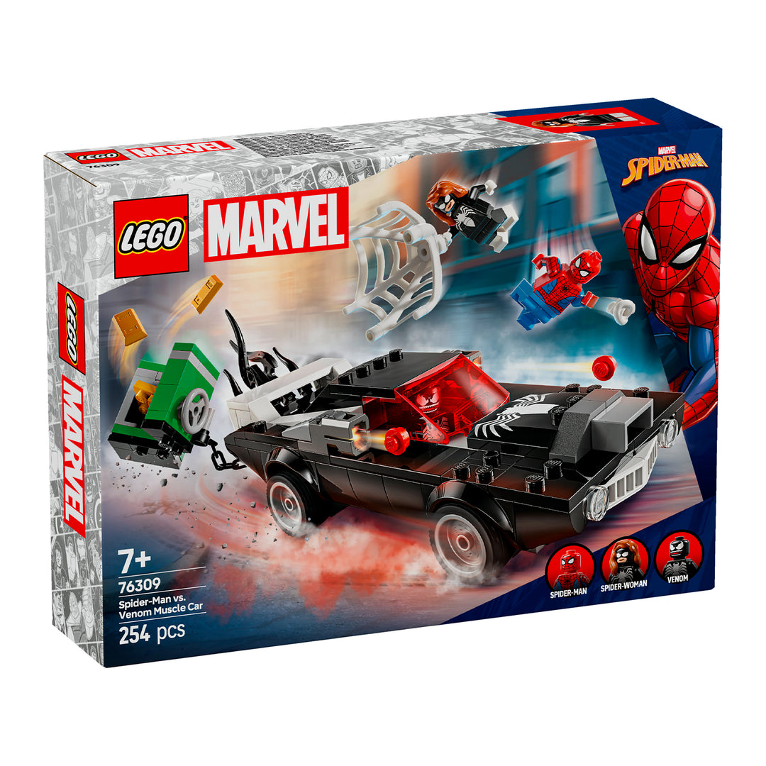 LEGO 76309 SPIDERMAN CONTRO MUSCLE CAR DI VENOM