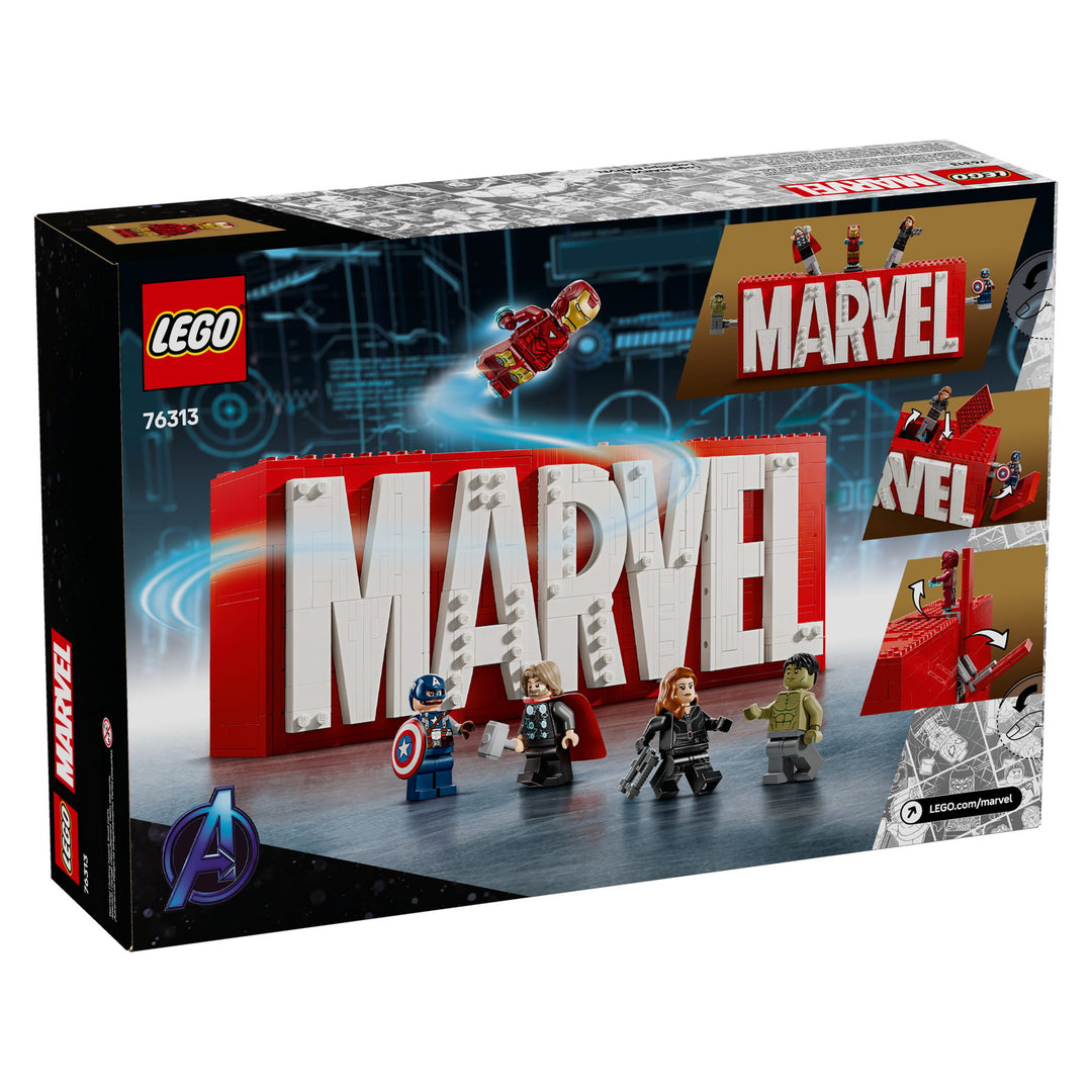 LEGO 76313 LOGO E MINIFIGURE MARVEL