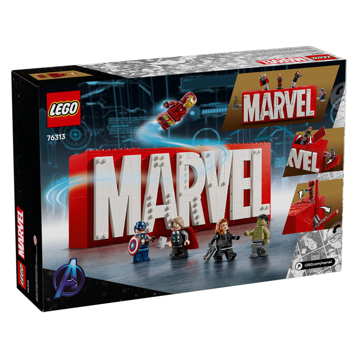 LEGO 76313 LOGO E MINIFIGURE MARVEL