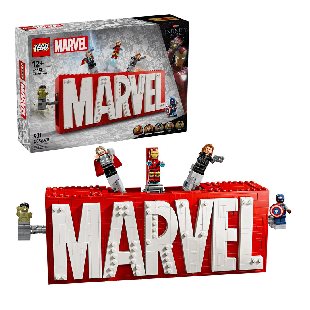 LEGO 76313 LOGO E MINIFIGURE MARVEL