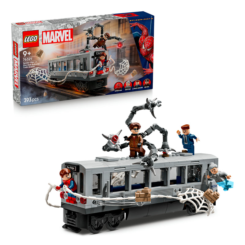 LEGO 76321 SPIDER-MAN CONTRO DOC OCK: DUELLO SUL TRENO