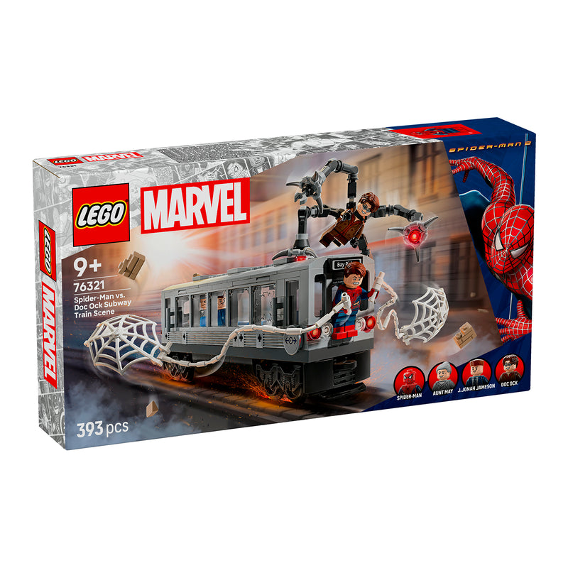LEGO 76321 SPIDER-MAN CONTRO DOC OCK: DUELLO SUL TRENO