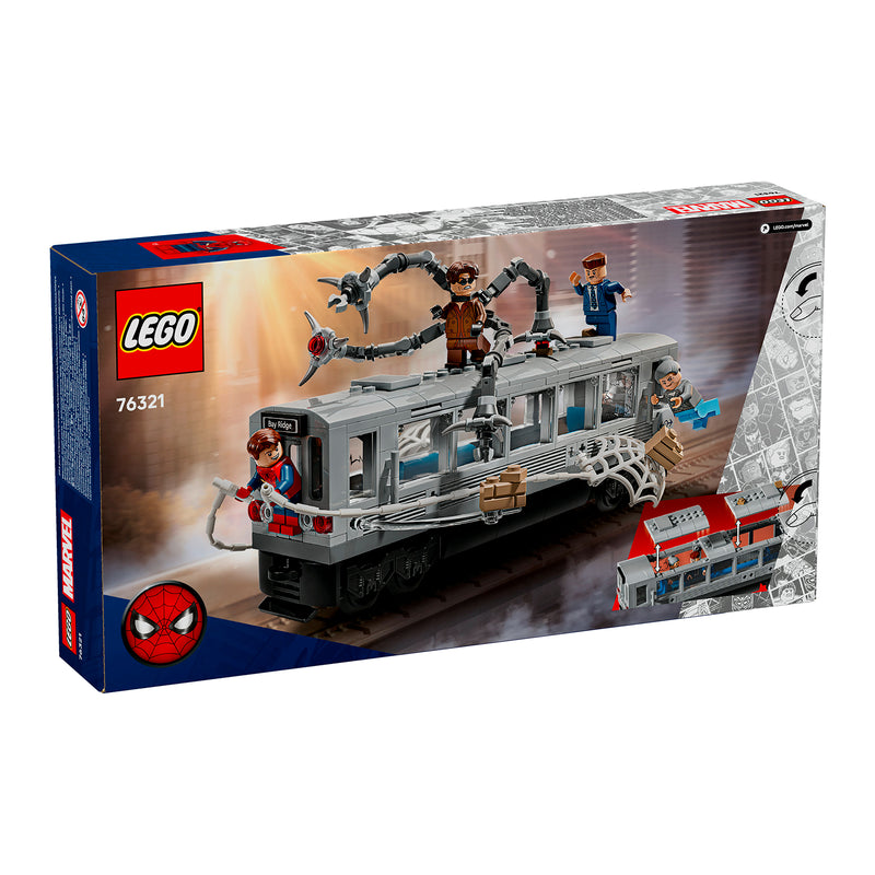 LEGO 76321 SPIDER-MAN CONTRO DOC OCK: DUELLO SUL TRENO