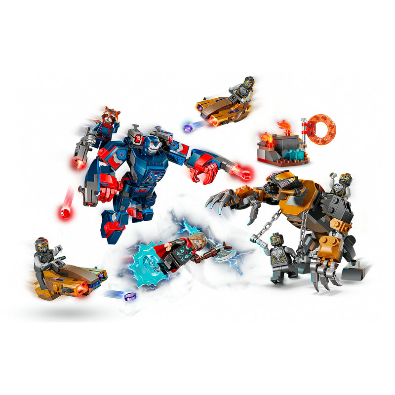 LEGO 76322 AVENGERS ENDGAME THOR CONTRO CHITAURI