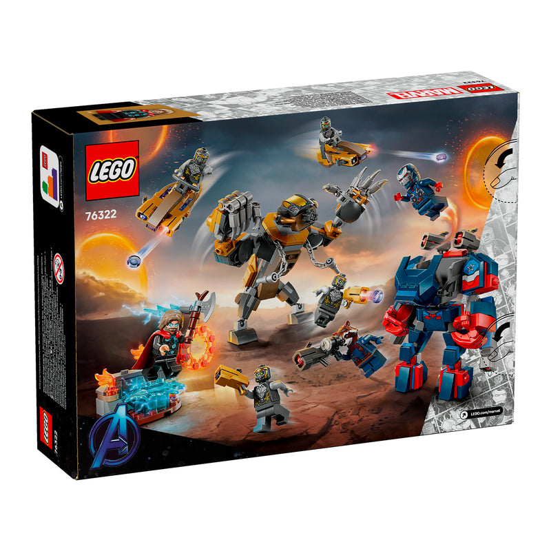 LEGO 76322 AVENGERS ENDGAME THOR CONTRO CHITAURI