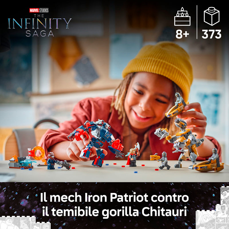 LEGO 76322 AVENGERS ENDGAME THOR CONTRO CHITAURI
