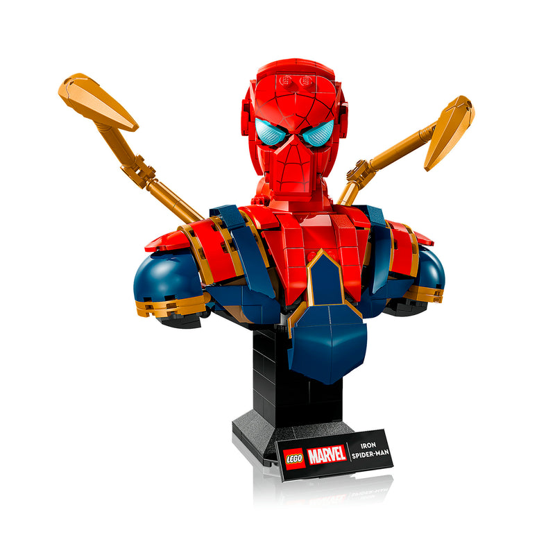 LEGO 76326 BUSTO DI IRON SPIDERMAN