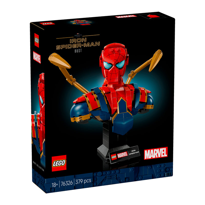 LEGO 76326 BUSTO DI IRON SPIDERMAN