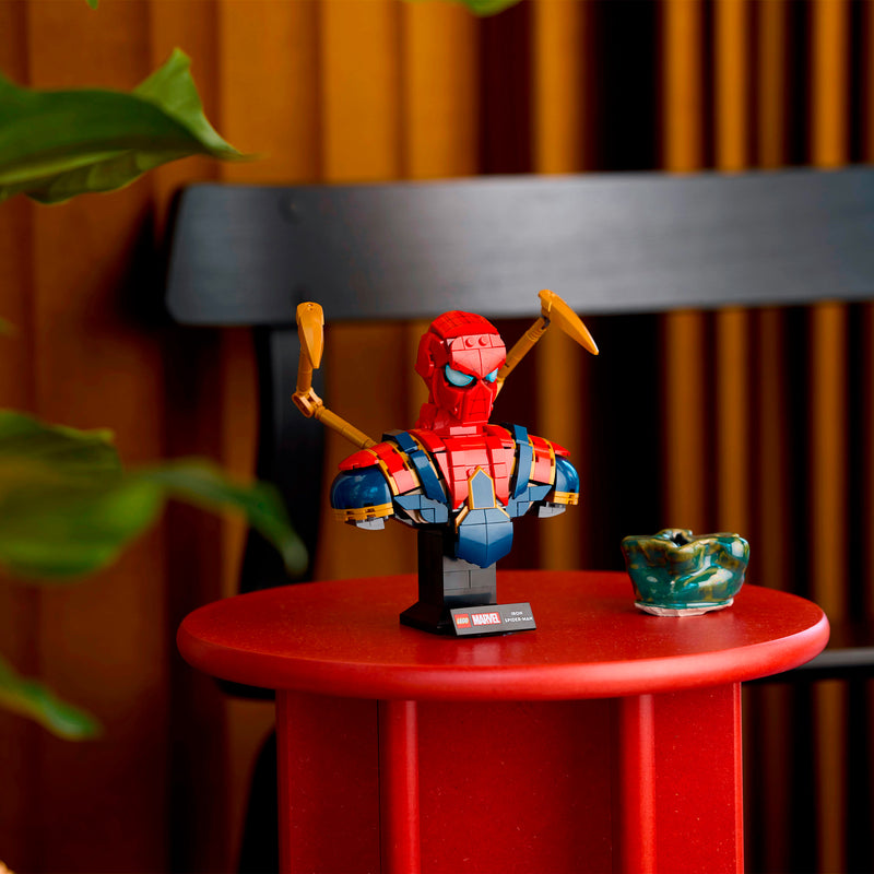 LEGO 76326 BUSTO DI IRON SPIDERMAN