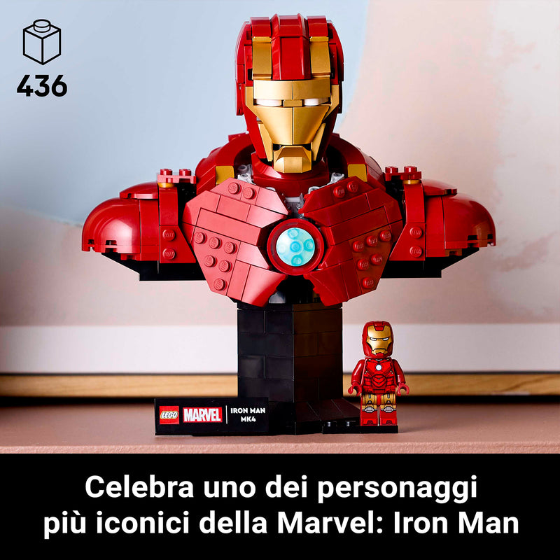 LEGO 76327 BUSTO DI IRON MAN MK4