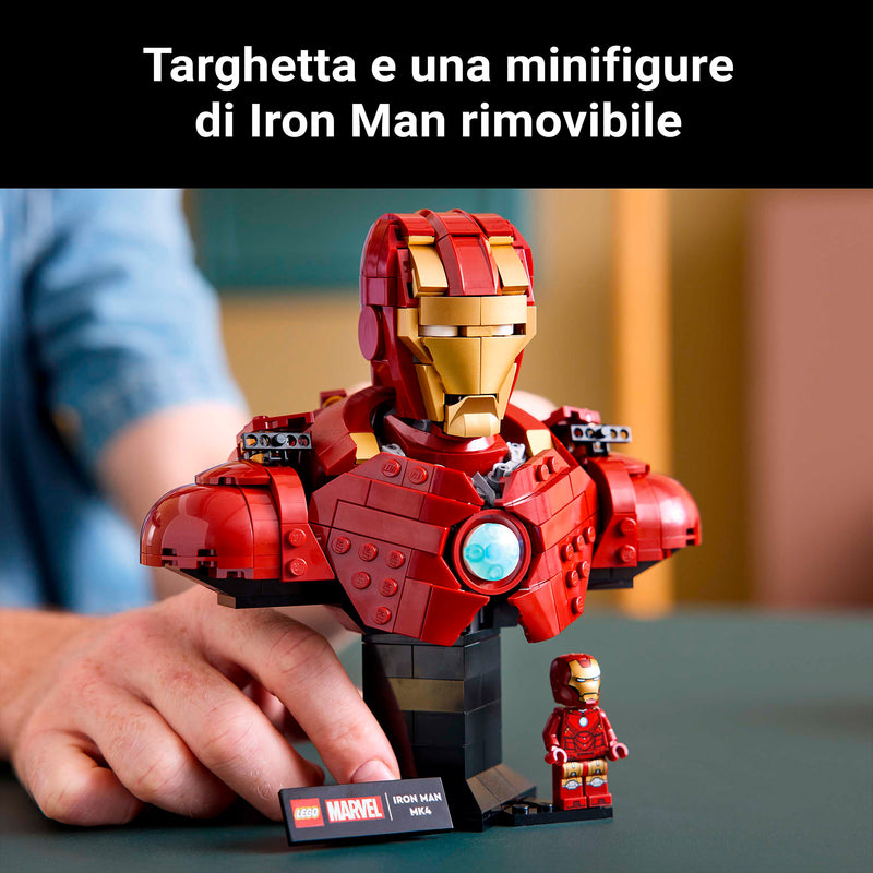 LEGO 76327 BUSTO DI IRON MAN MK4