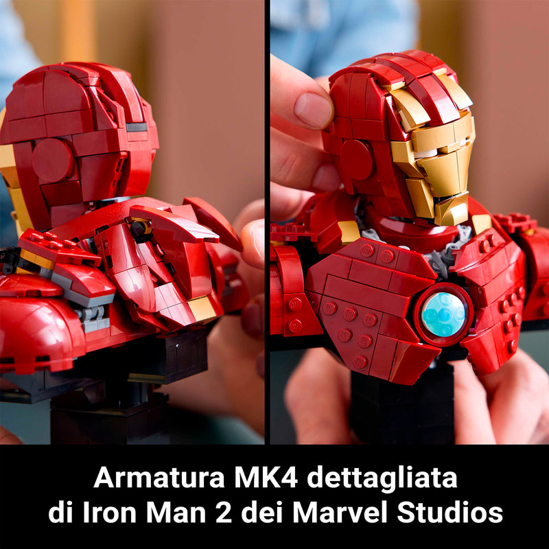 LEGO 76327 BUSTO DI IRON MAN MK4
