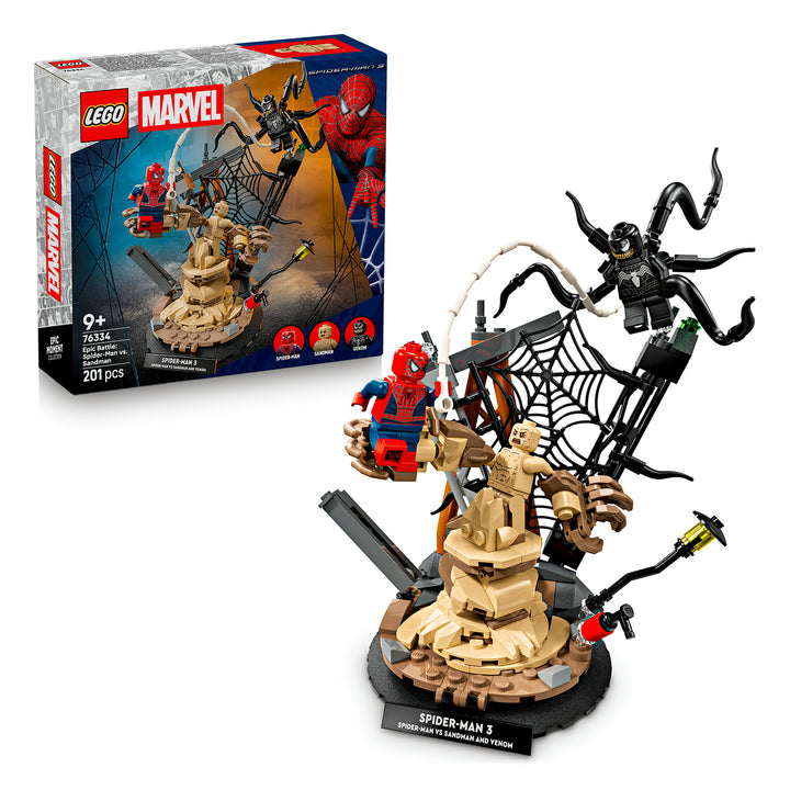 LEGO 76334 BATTAGLIA EPICA: SPIDERMAN VS SANDMAN