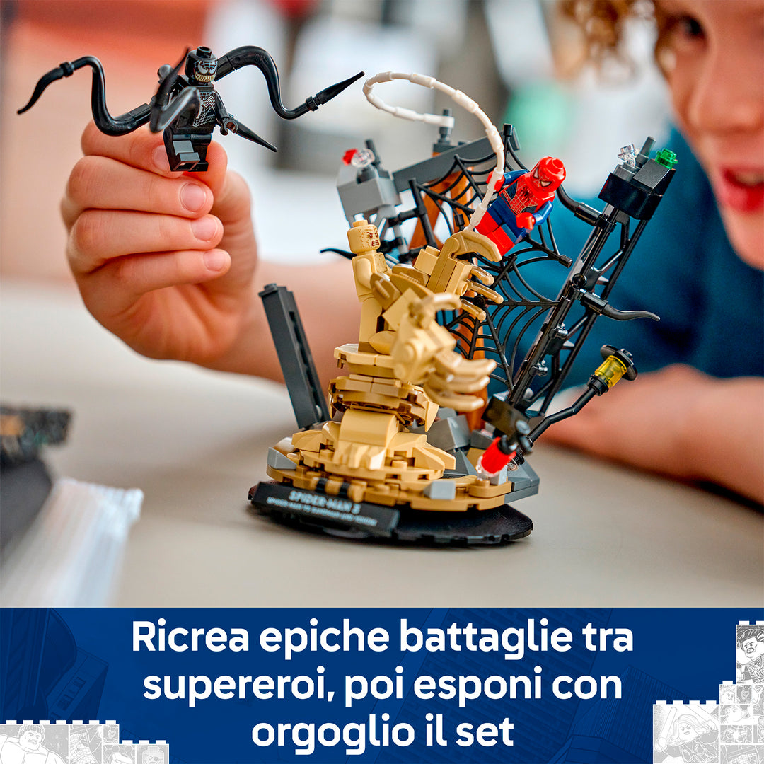 LEGO 76334 BATTAGLIA EPICA: SPIDERMAN VS SANDMAN