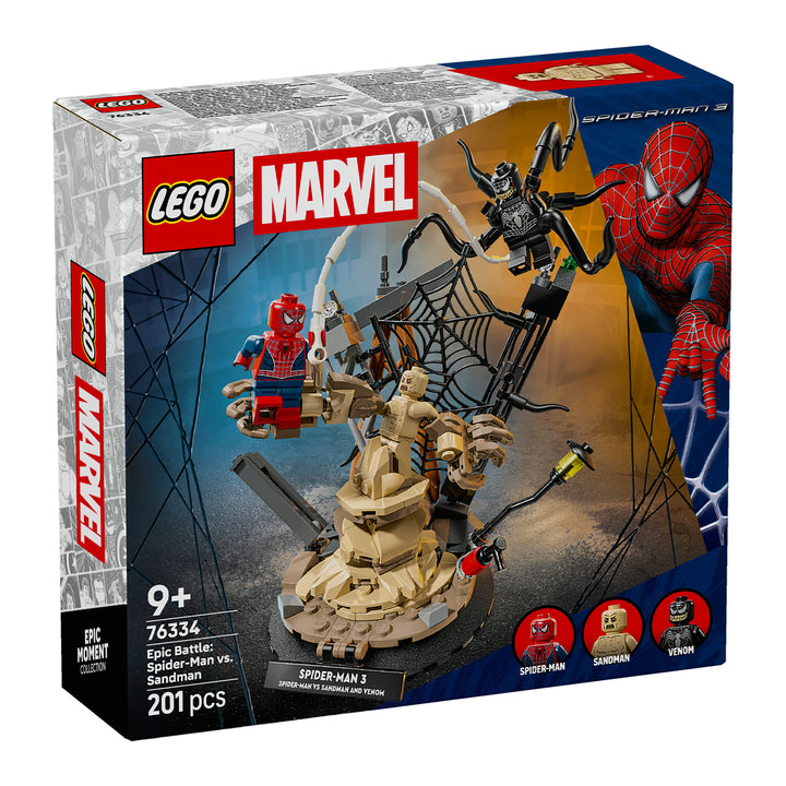 LEGO 76334 BATTAGLIA EPICA: SPIDERMAN VS SANDMAN