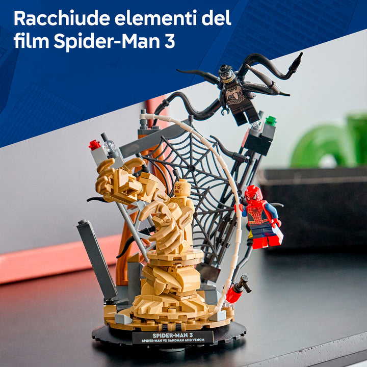 LEGO 76334 BATTAGLIA EPICA: SPIDERMAN VS SANDMAN