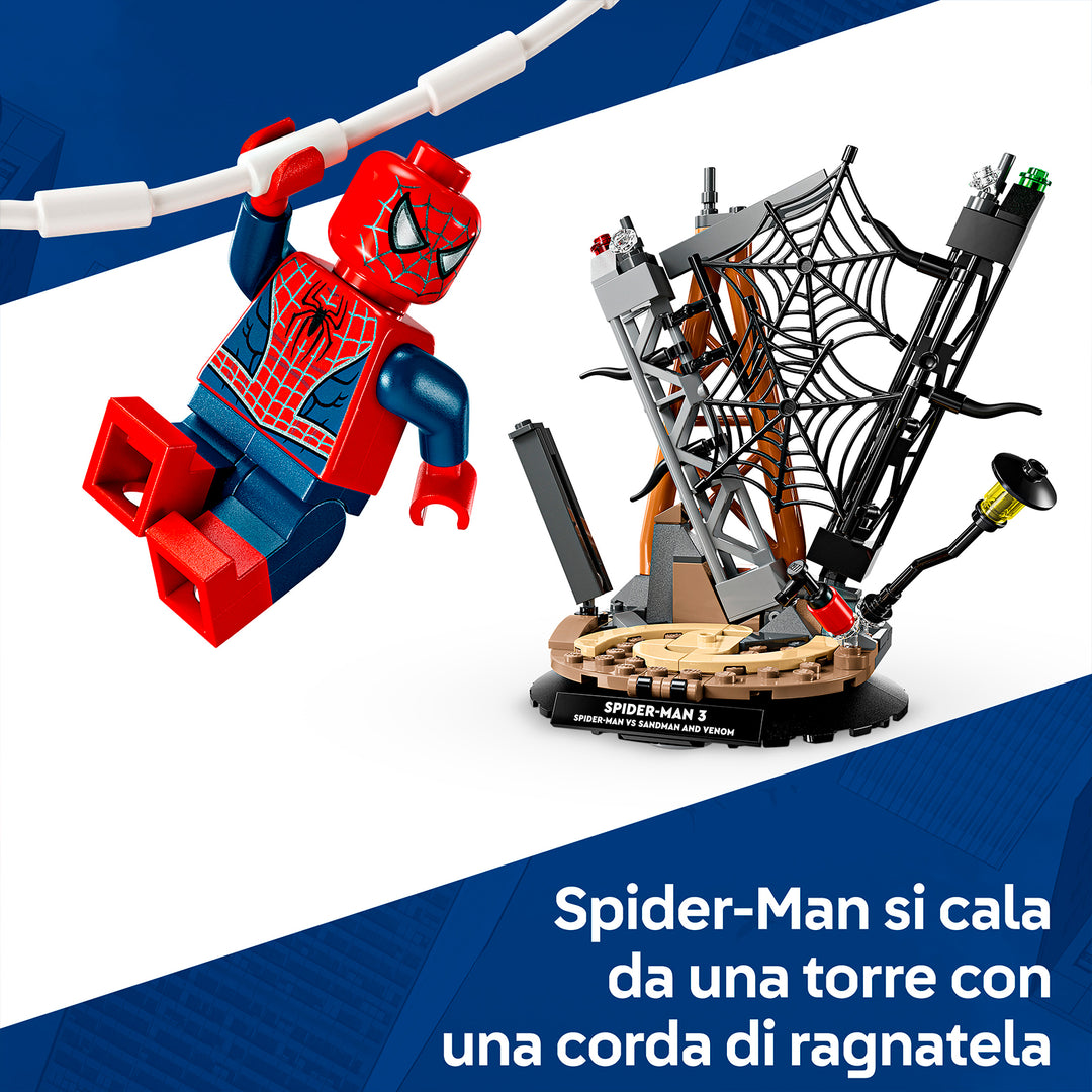 LEGO 76334 BATTAGLIA EPICA: SPIDERMAN VS SANDMAN
