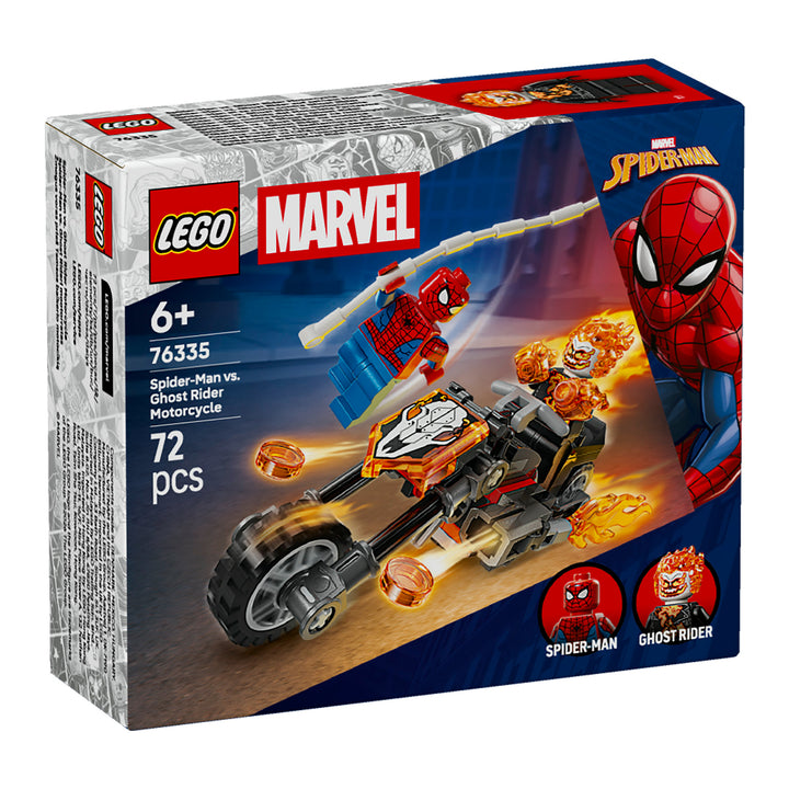 LEGO 76335 SPIDERMAN VS GHOST RIDER IN MOTOCICLETTA