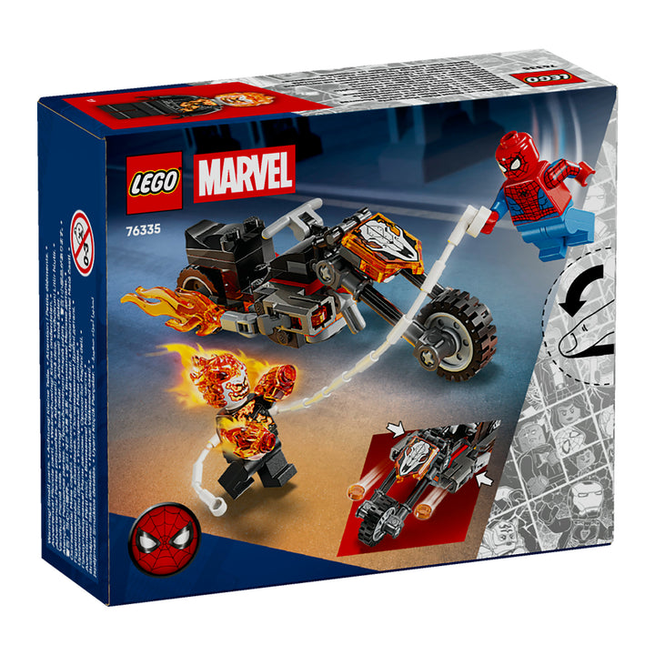 LEGO 76335 SPIDERMAN VS GHOST RIDER IN MOTOCICLETTA