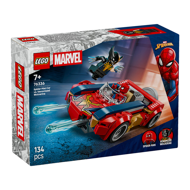 LEGO 76336 AUTO DI SPIDERMAN VS VENOMIZED WOLVERINE