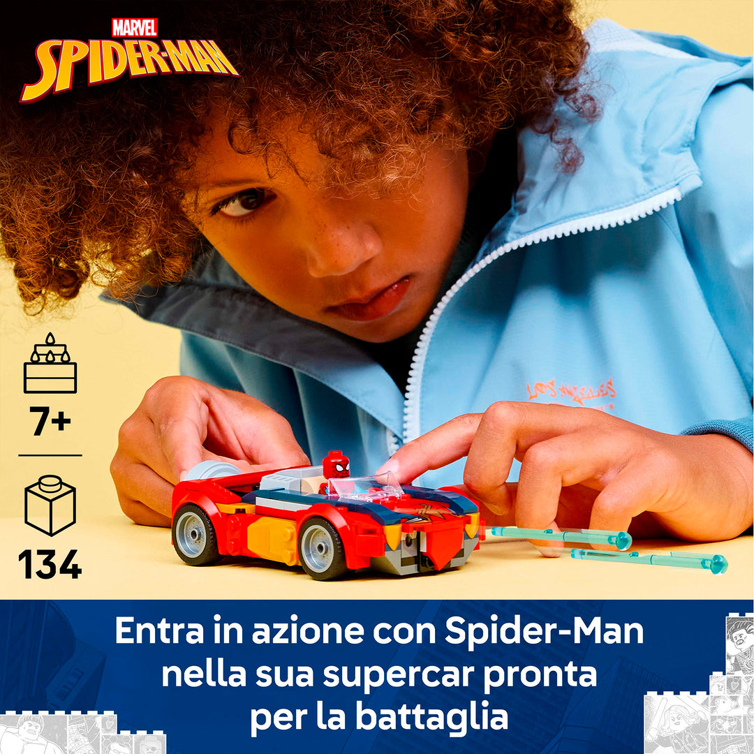 LEGO 76336 AUTO DI SPIDERMAN VS VENOMIZED WOLVERINE