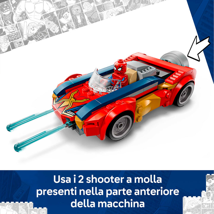 LEGO 76336 AUTO DI SPIDERMAN VS VENOMIZED WOLVERINE