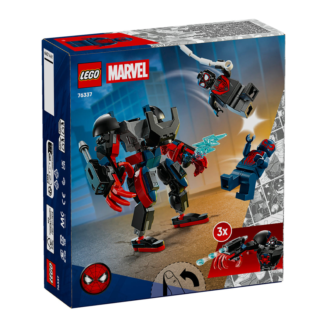 LEGO 76337 MECH DI MILES MORALES VS SPIDERMAN