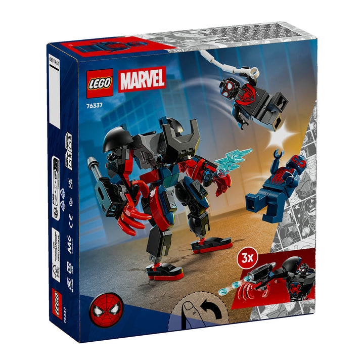 LEGO 76337 MECH DI MILES MORALES VS SPIDERMAN