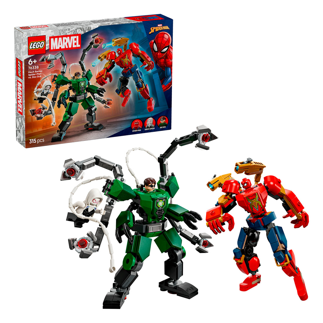LEGO 76338 BATTAGLIA MECH: SPIDERMAN VS DOC OCK