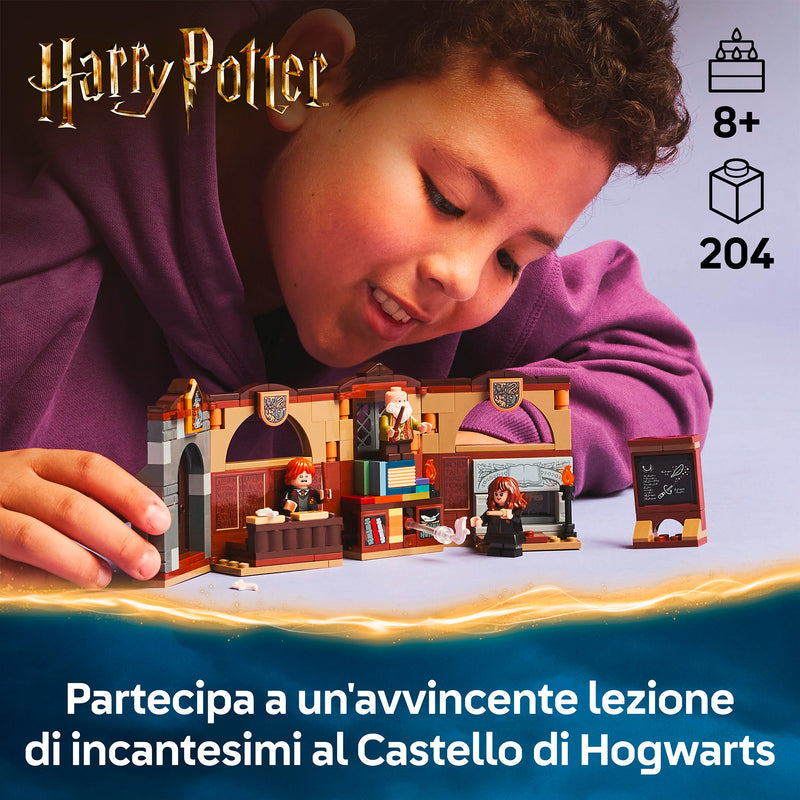 LEGO 76442 HARRY POTTER CASTELLO DI HOGWARTS: LEZIONE DI INCANTESIMI