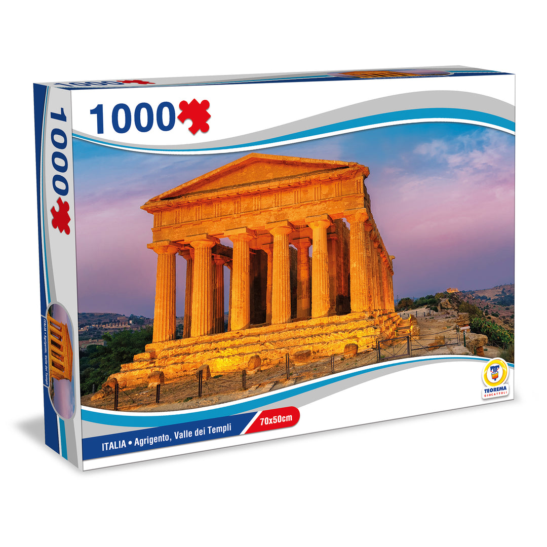 PUZZLE ITALIA AGRIGENTO VALLE DEI TEMPLI - 1000 PEZZI