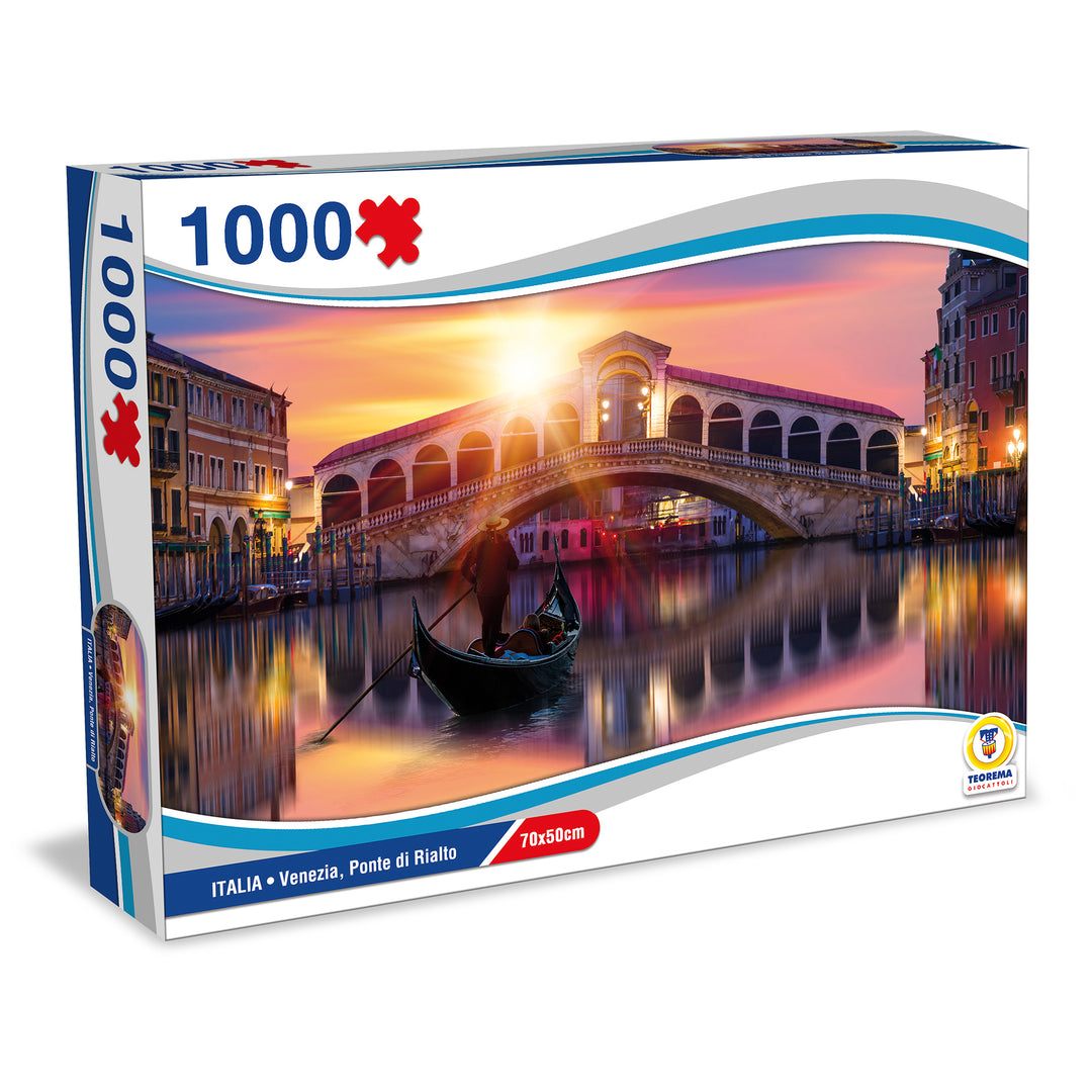 PUZZLE ITALIA VENEZIA PONTE DI RIALTO - 1000 PEZZI