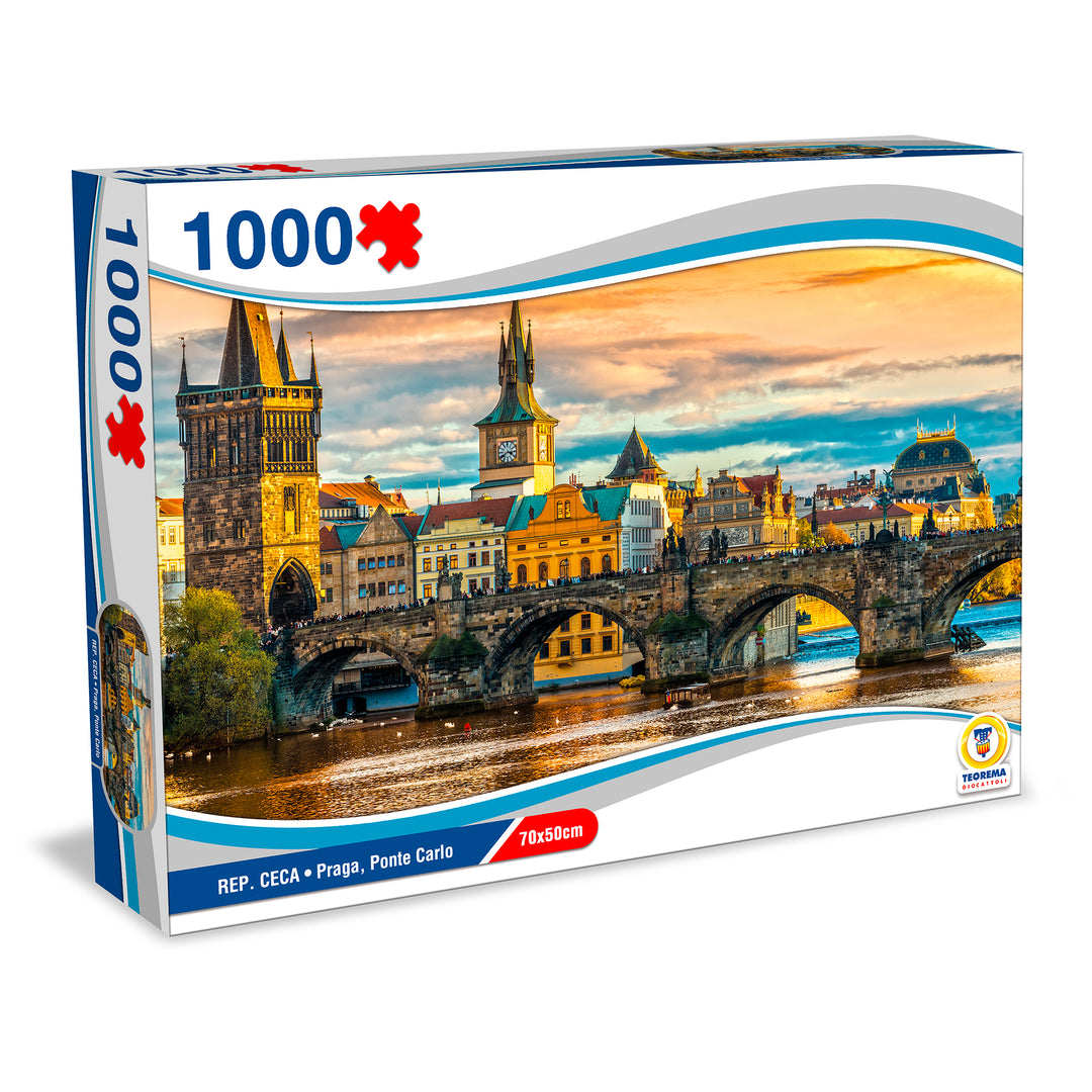 PUZZLE PRAGA PONTE CARLO - 1000 PEZZI
