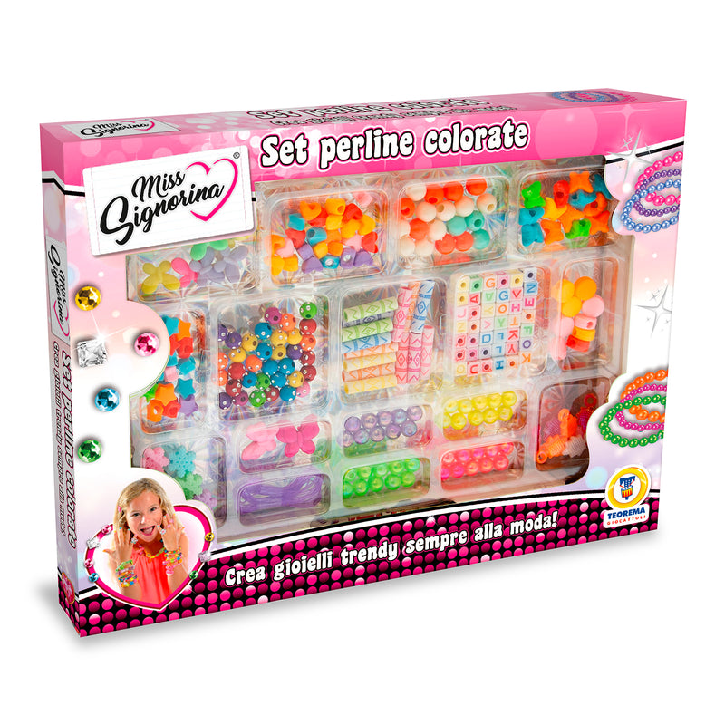 MISS SIGNORINA SET PERLINE COLORATE