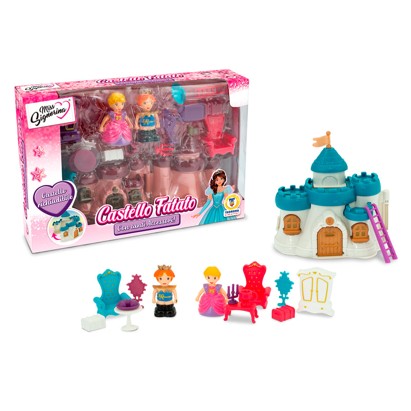 MISS SIGNORINA MINI CASTELLO FATATO CON ACCESSORI