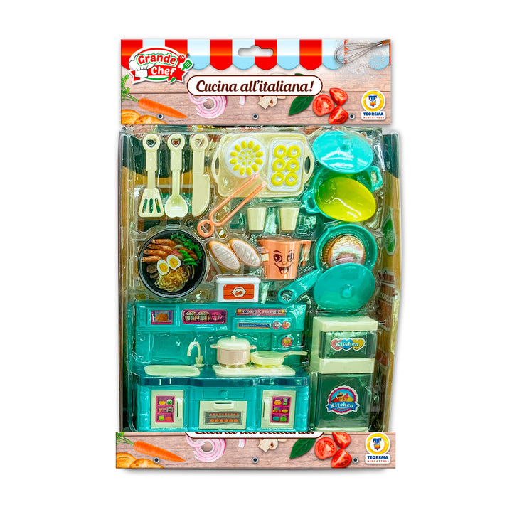 SET CUCINA/GELATAIO CON ACCESSORI