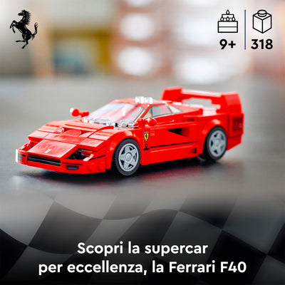 LEGO 76934 SPEED CHAMPIONS SUPERCAR FERRARI F40