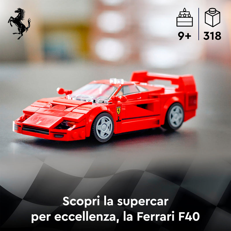 LEGO 76934 SPEED CHAMPIONS SUPERCAR FERRARI F40