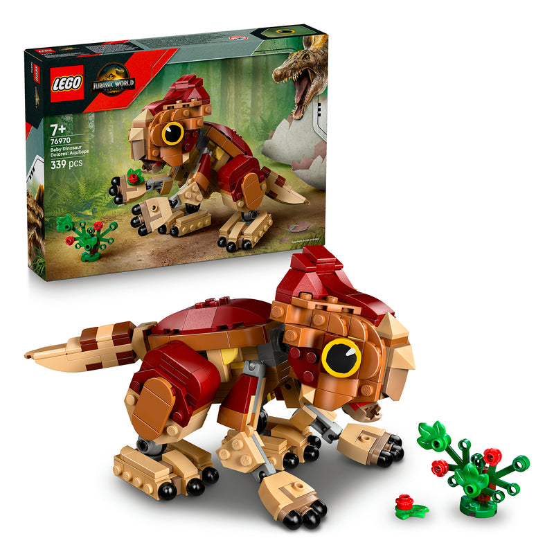 LEGO 76970 DINOSAURO CUCCIOLO DOLORES: AQUILOPS
