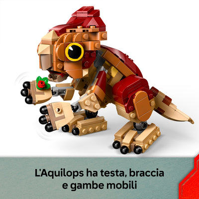 LEGO 76970 DINOSAURO CUCCIOLO DOLORES: AQUILOPS
