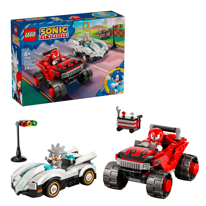LEGO 77118 AUTO DI SILVER VS MONSTER TRUCK DI KNUCKLES