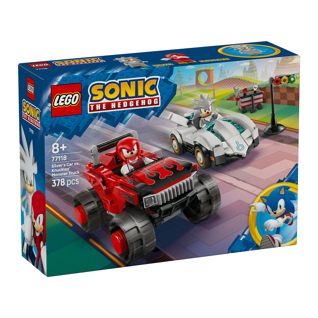 LEGO 77118 AUTO DI SILVER VS MONSTER TRUCK DI KNUCKLES